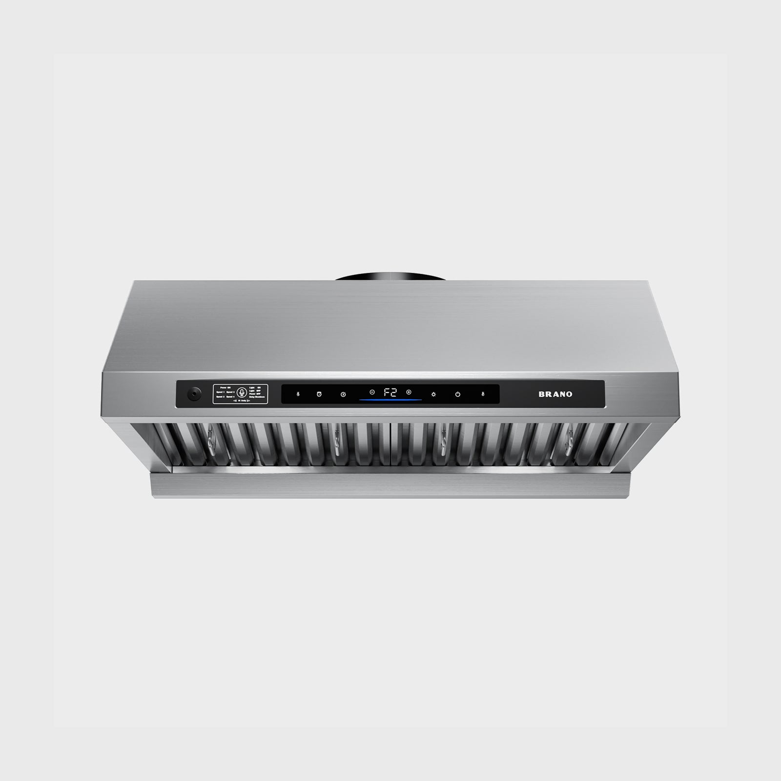 Ducted DC Motor Under Cabinet Range Hood – Brano