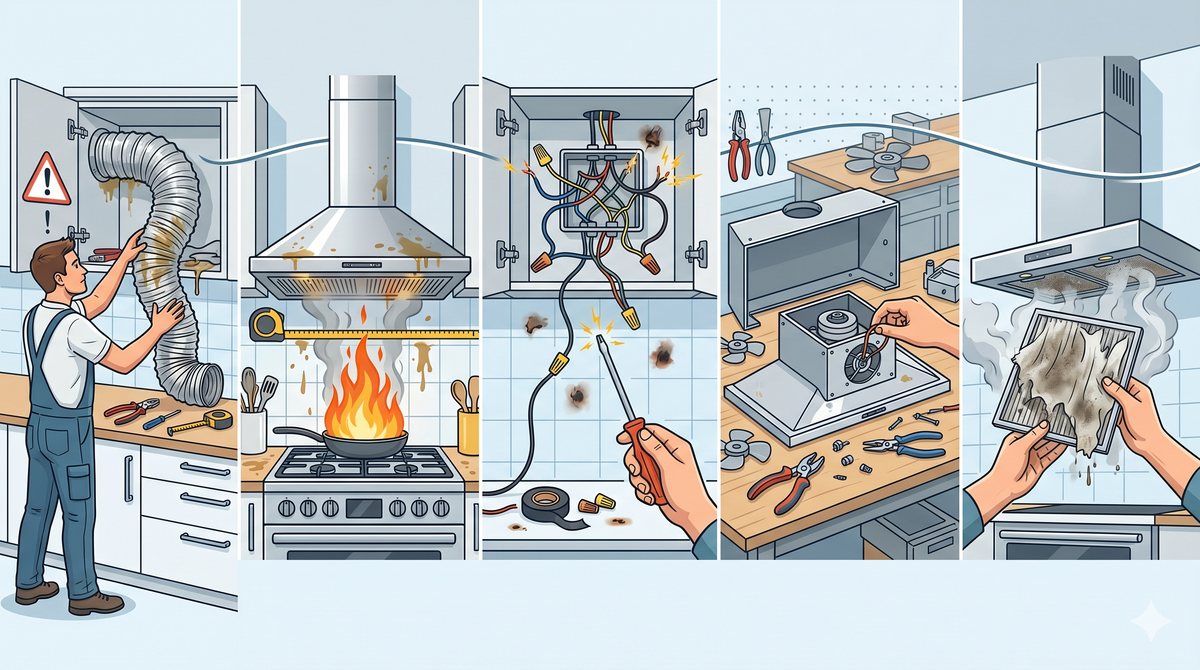 5 DIY Mistakes That Void Your Range Hood Warranty