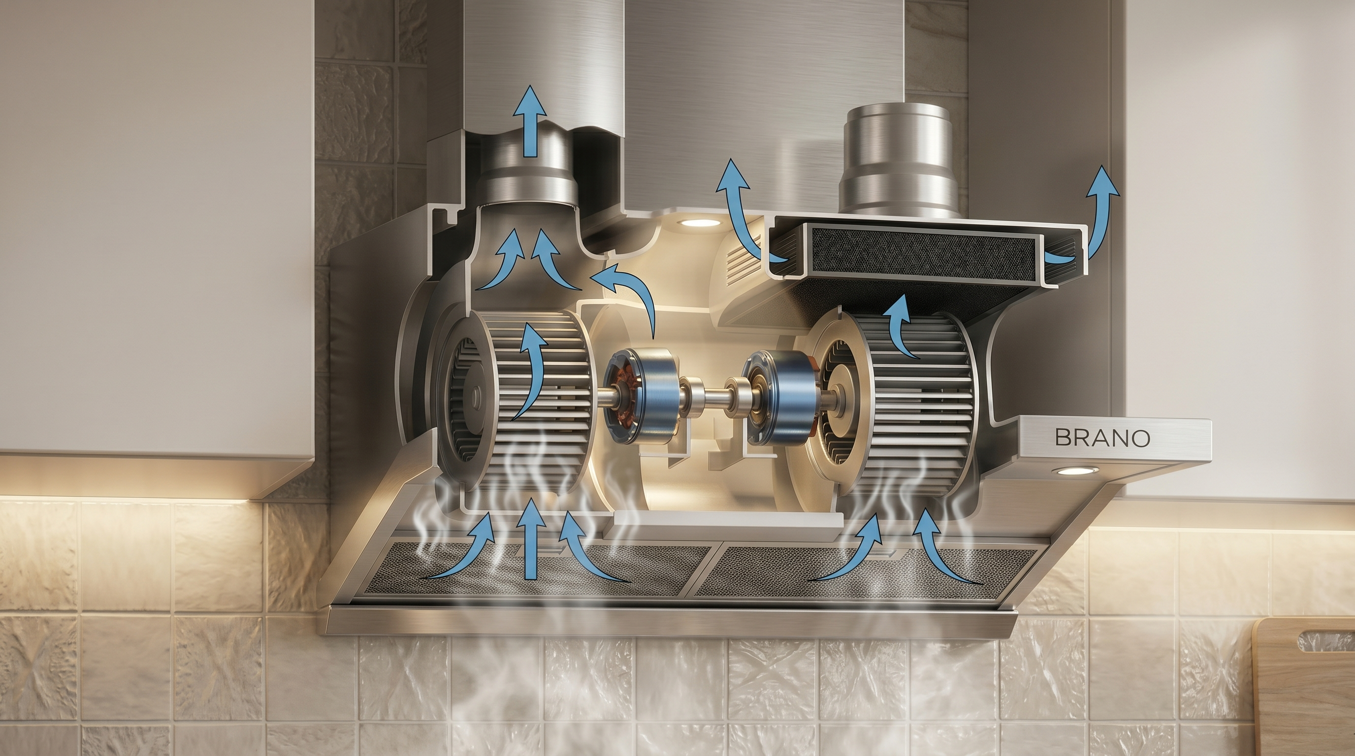 How do range hood fans work? – Brano