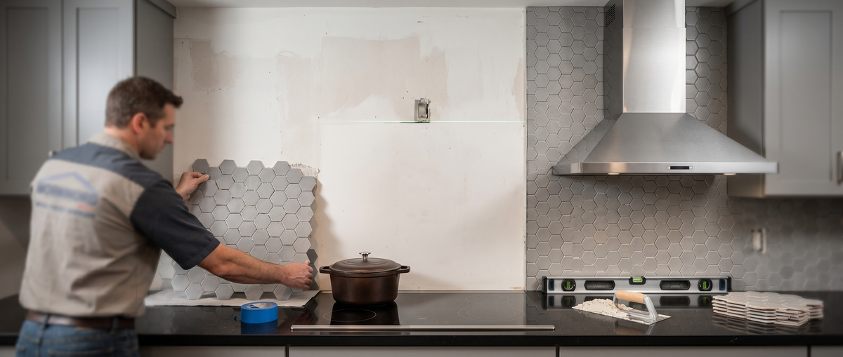 Range Hood or Backsplash First?