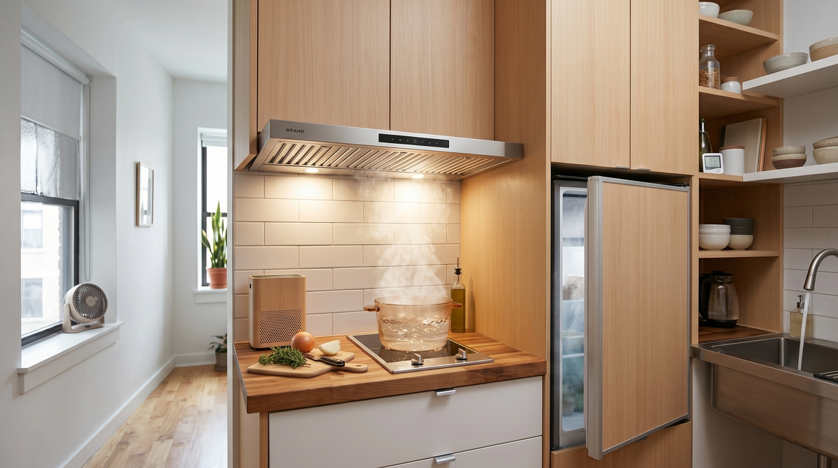Small Kitchen: Manage Heat While Cooking in Tight Spaces