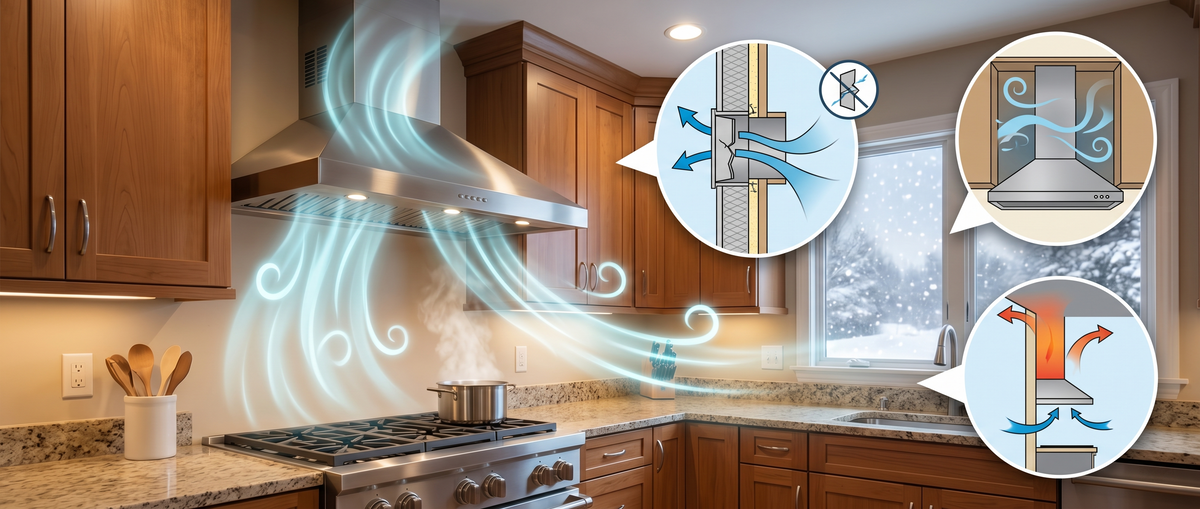 Why You Feel a Cold Draft Near Your Range Hood