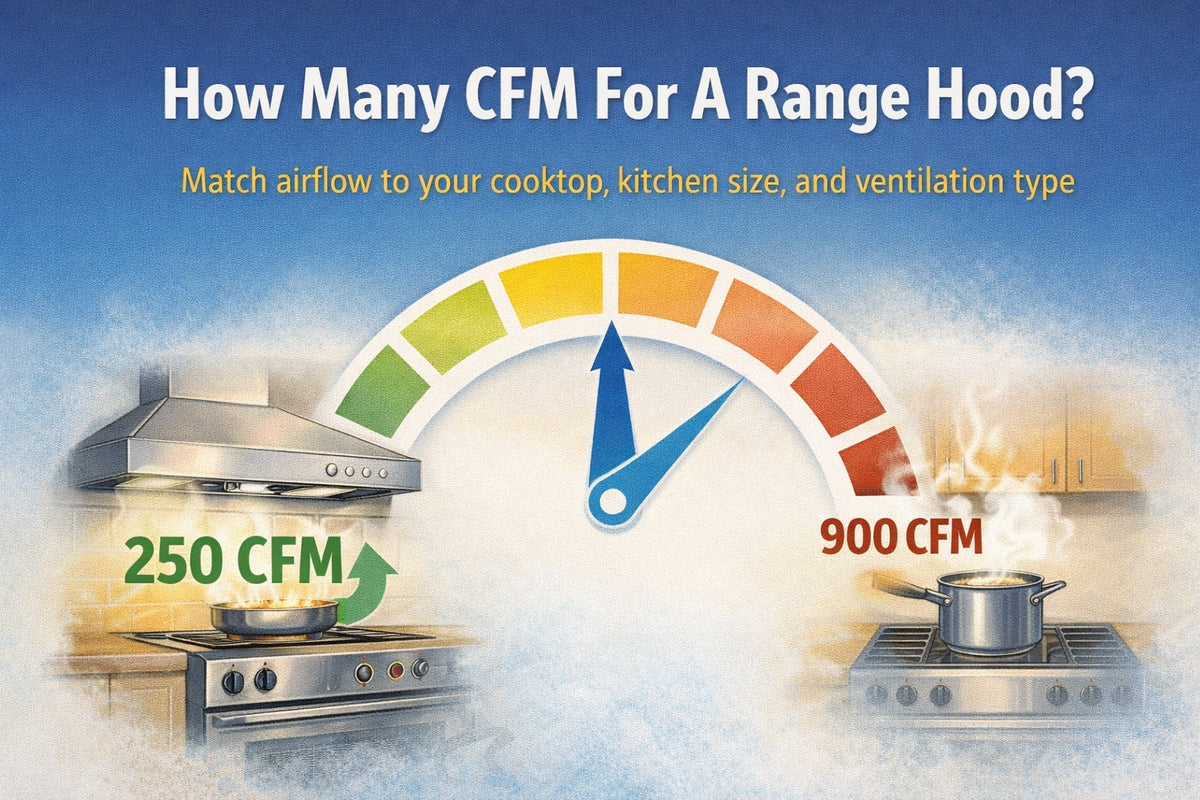 How Many CFM For Range Hood