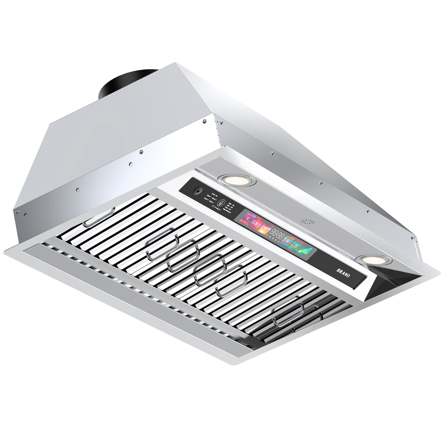 BRANO Smart Built-in Range Hood with Ductless Ventilation System (BU09B-V30/36)