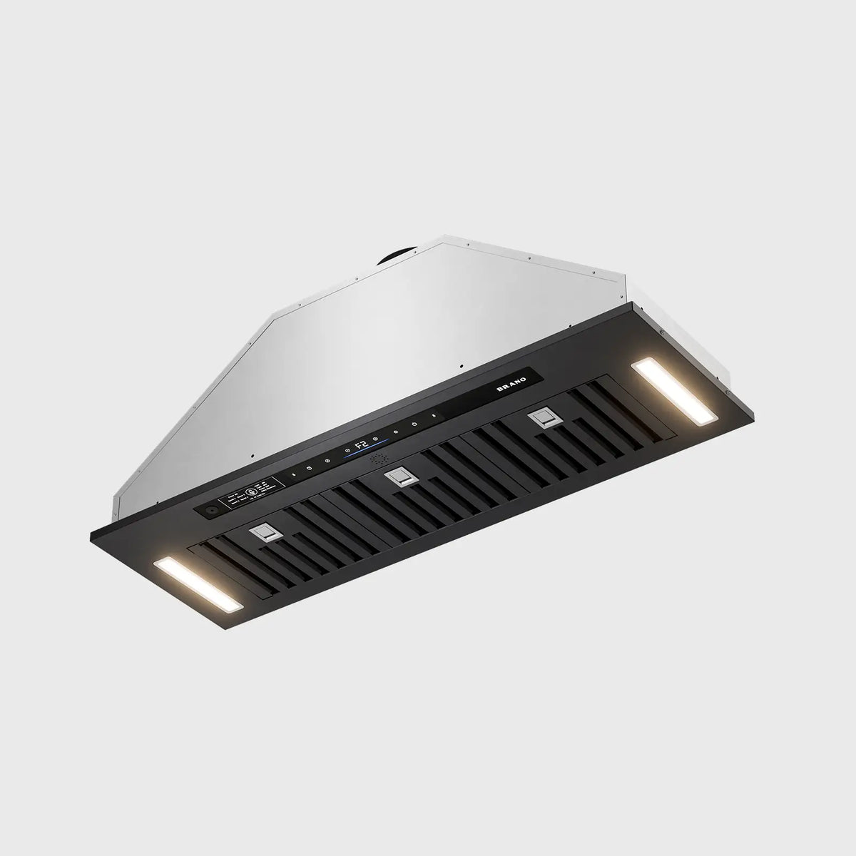 36 Inch Recirculating Stainless Steel Built In Range Hoods (QRED-115C-36-B) - Brano