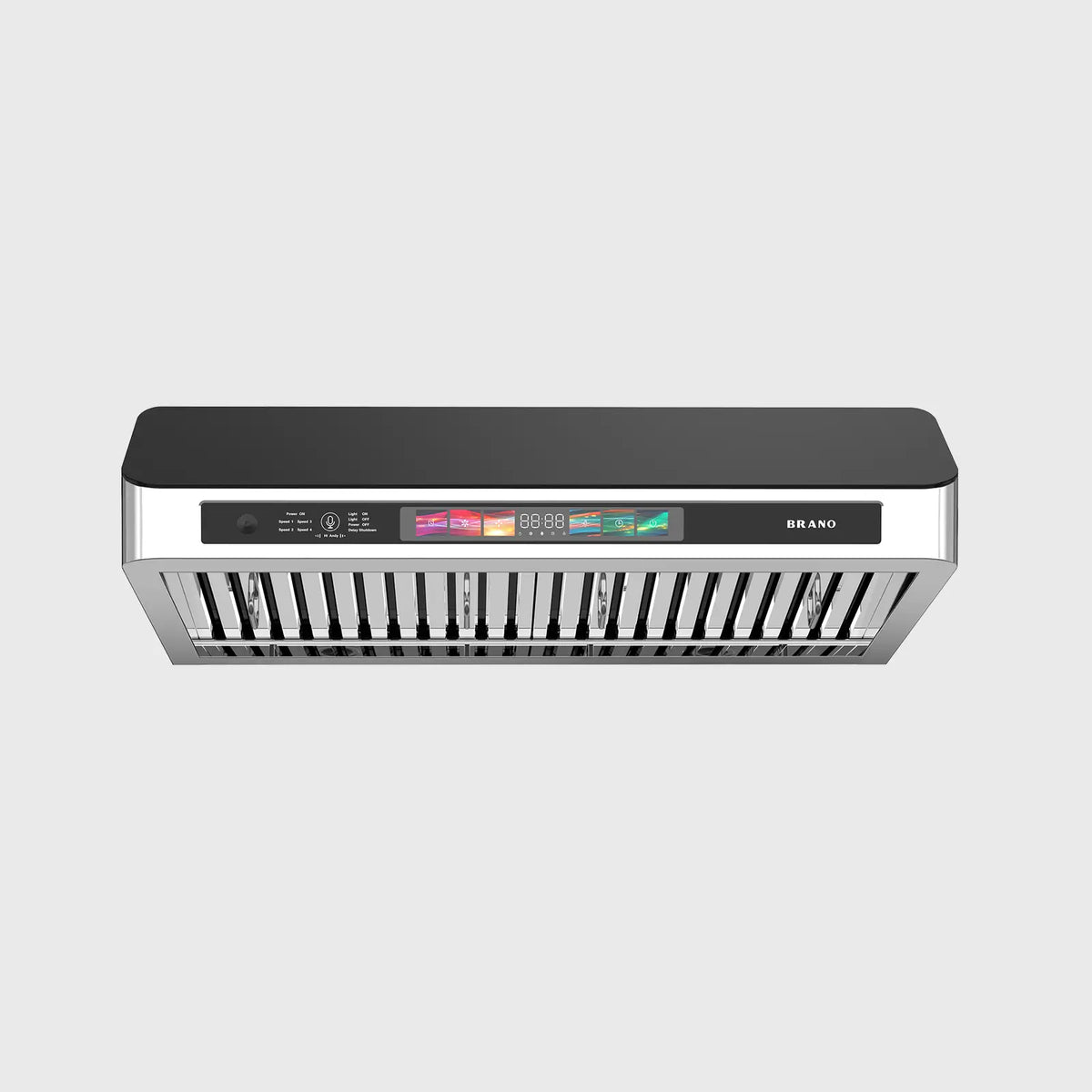 36 Inch Ducted Cabinet Range Hood With Stainless Steel (UCR19B-V36) - Brano