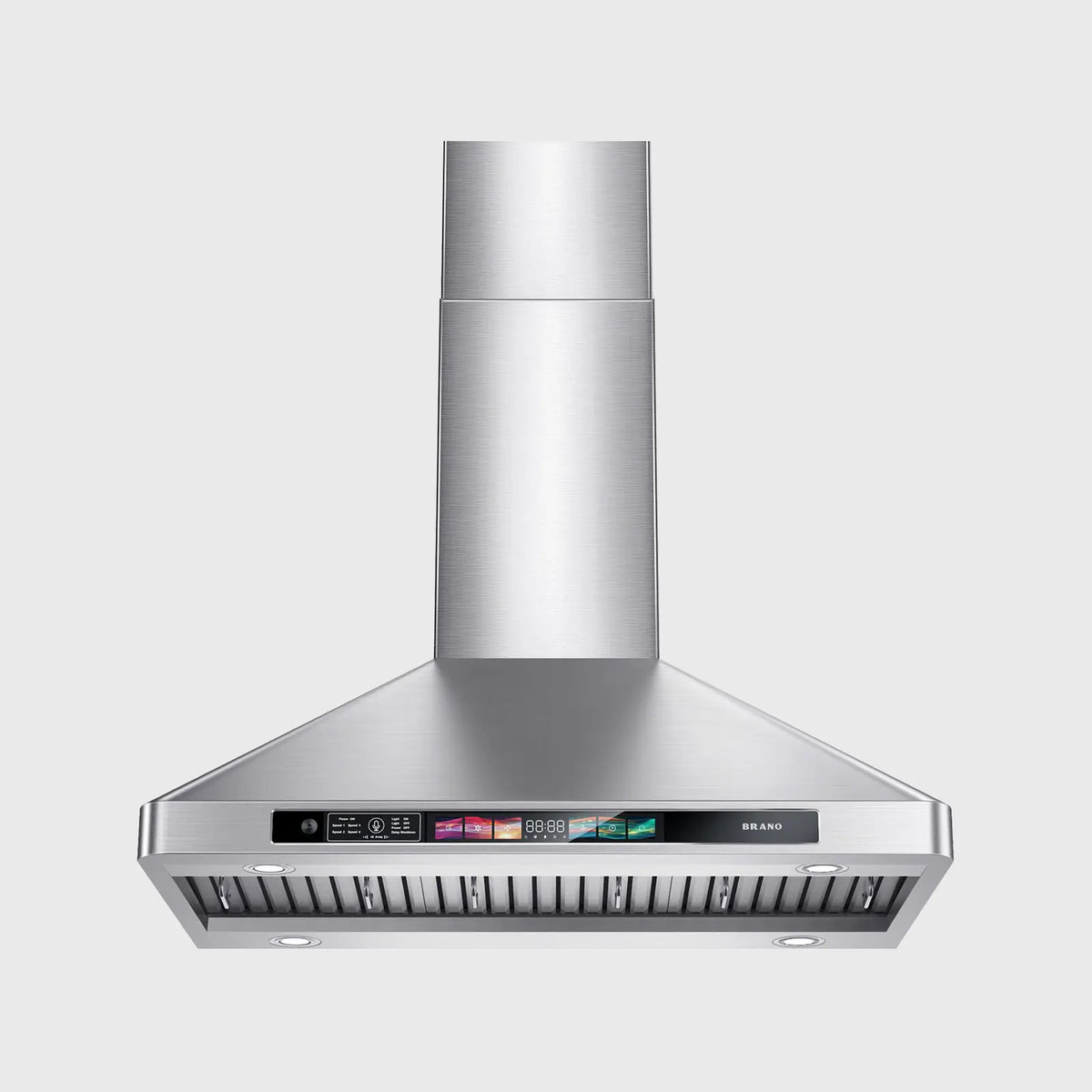 30 Inch Ductless Wall Mount Range Hood With Smart Control (TSR07B-V30) - Brano