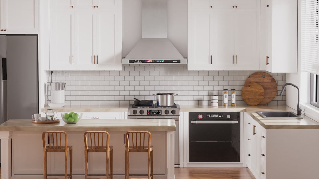 Wall Mount Range Hood - Use Video