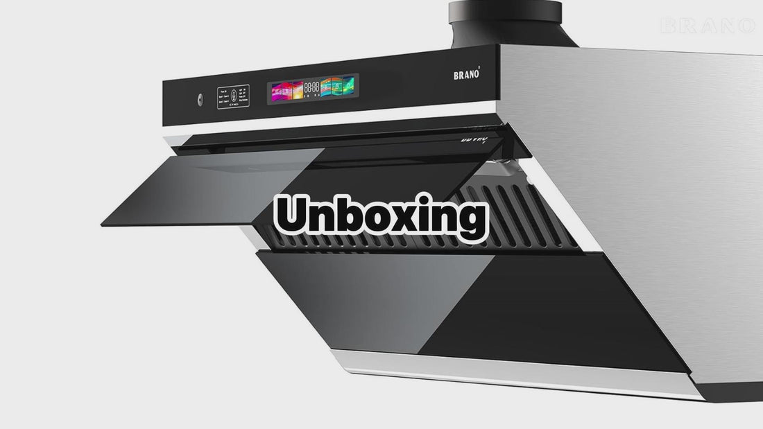 30 Inch Side Suction Under Cabinet Hood - Use Video