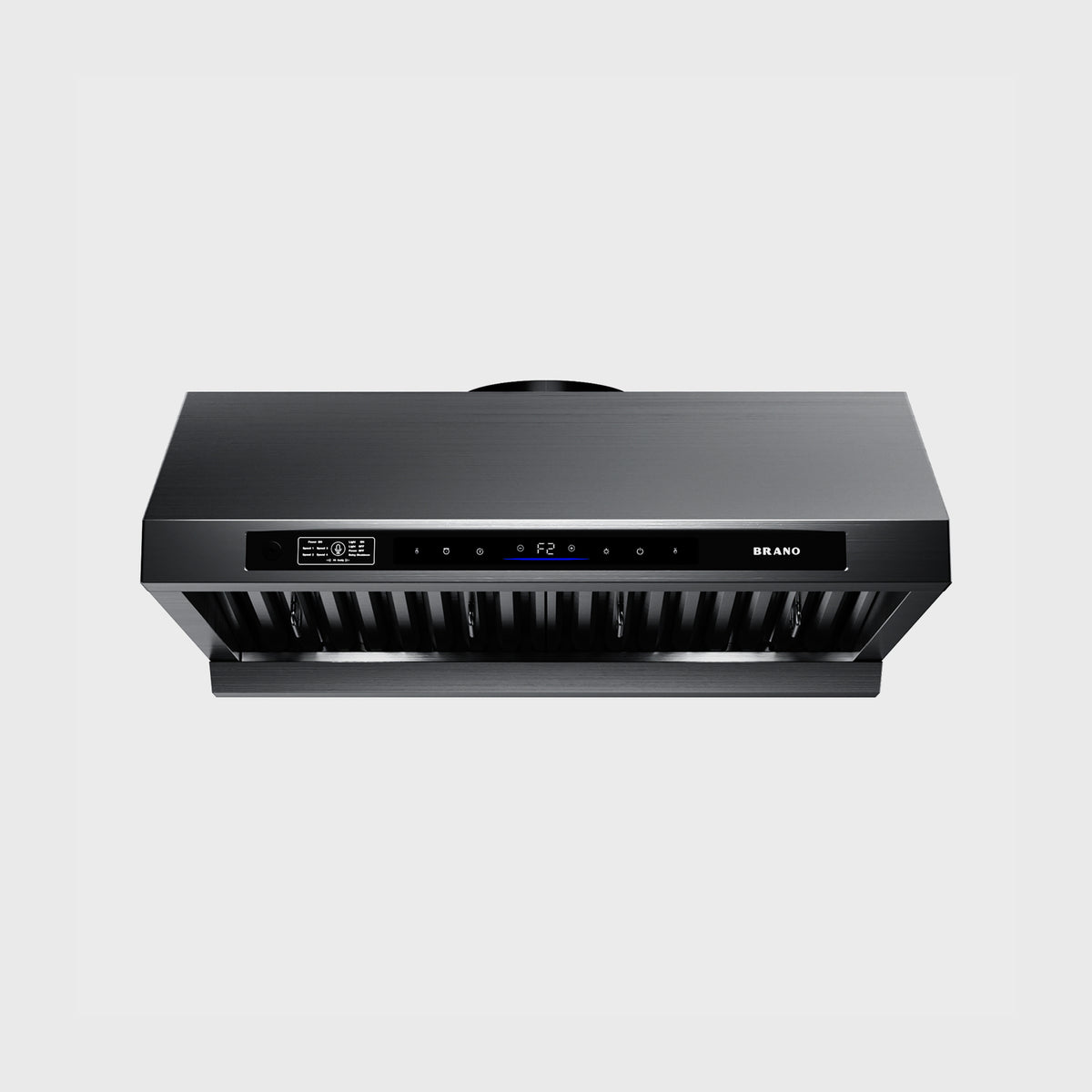 Titanium Plating DC Motor Under Cabinet Range Hood - UCE16-B